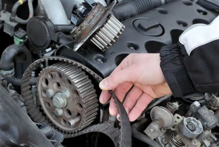 drive with bad serpentine belt
