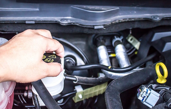 automatic transmission fluid level