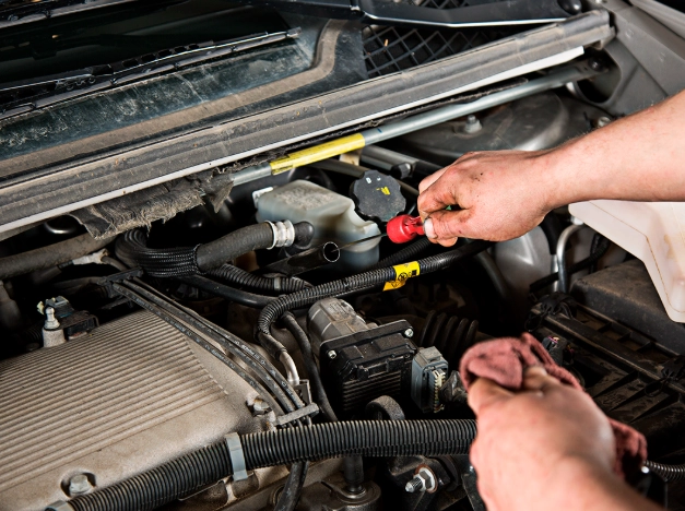 automatic transmission fluid level