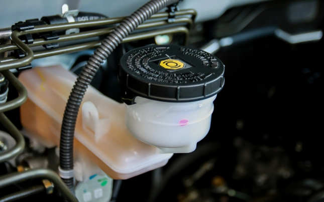 brake fluid check