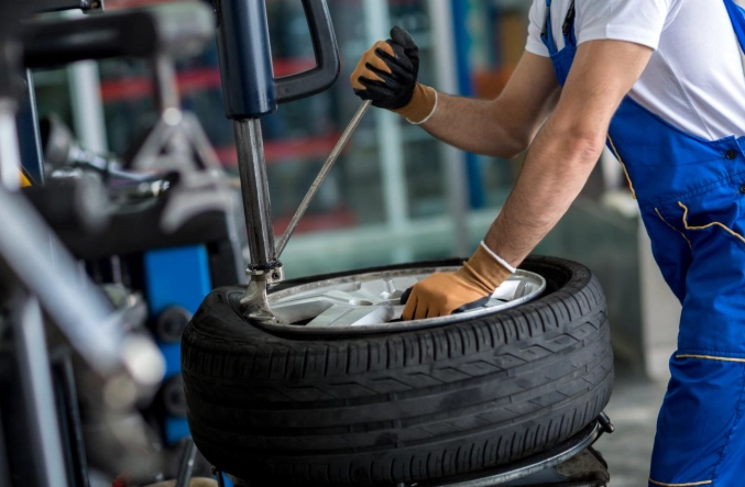 how to fix a flat tire