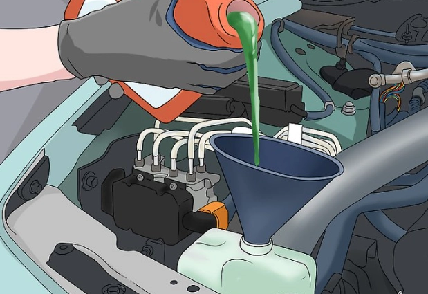 how to use coolant flush kit