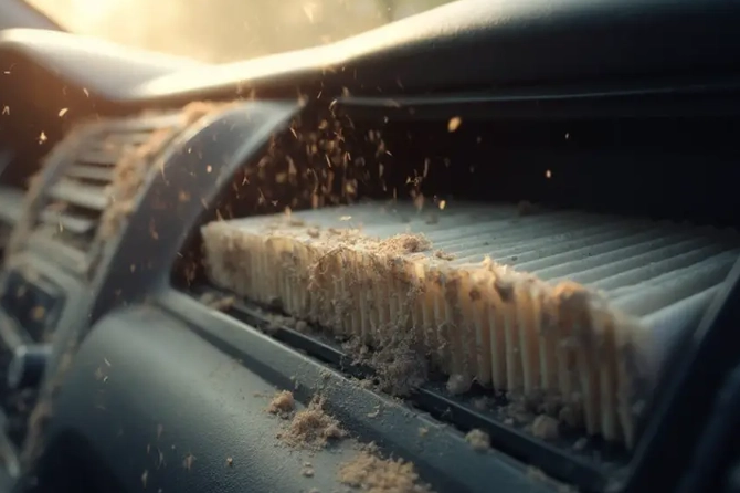 clogged cabin air filter symptoms