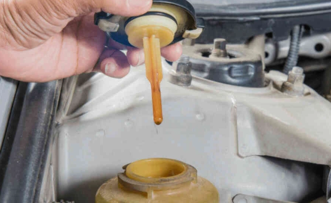 power steering fluid change