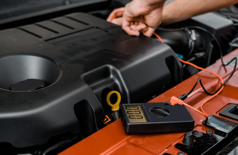 car battery replacement signs