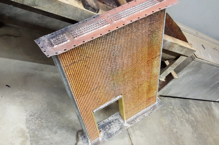 how to solder a radiator