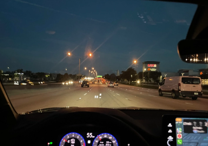 window tint visibility at night