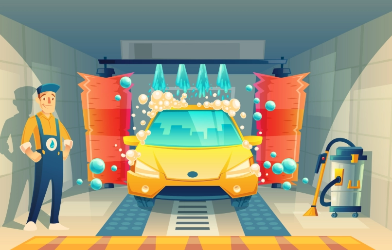 interior car cleaning