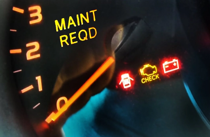 car maintenance lights meaning