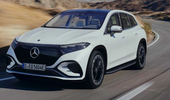 mercedes eqs 450 range