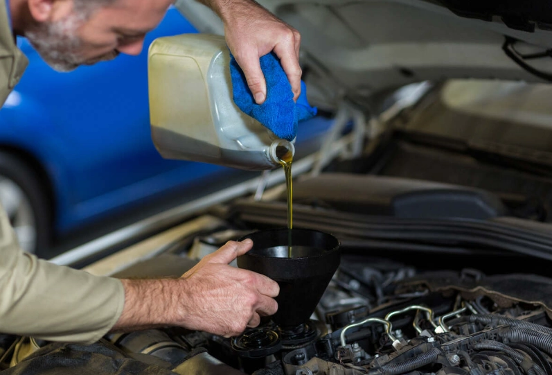 average oil change price