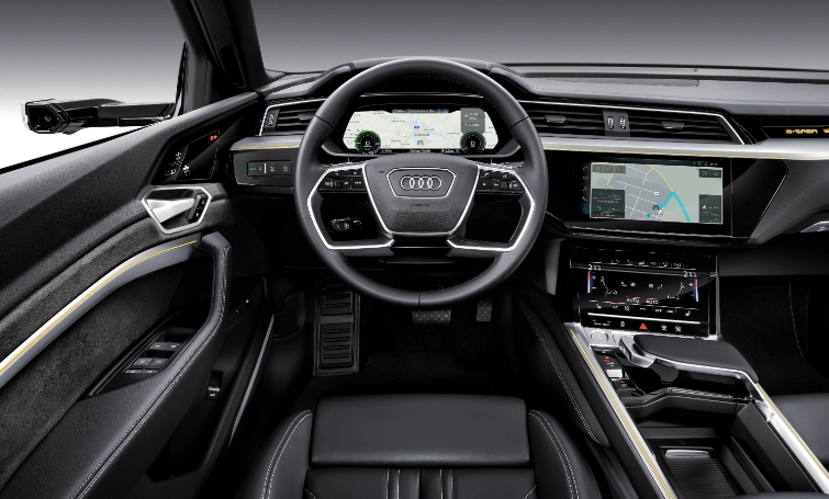 Audi e-tron cabin technology