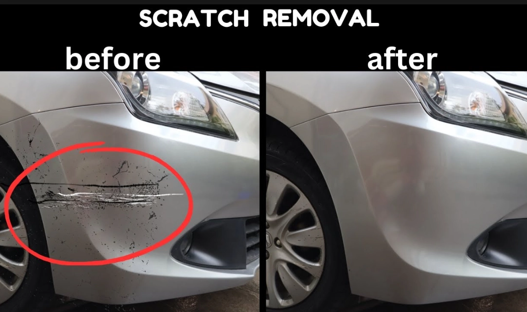 DIY scratch repair