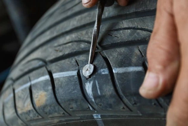 tire puncture repair tire puncture repair