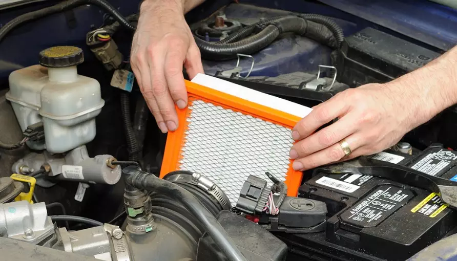 how to change air filter