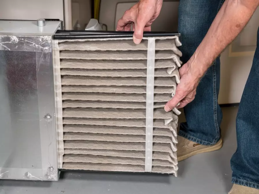 how to install air filter