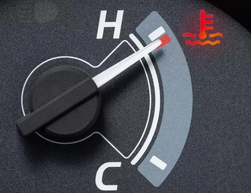 stop car when overheating