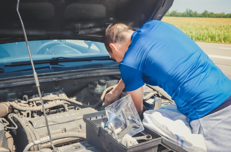 how to cool down an overheating engine