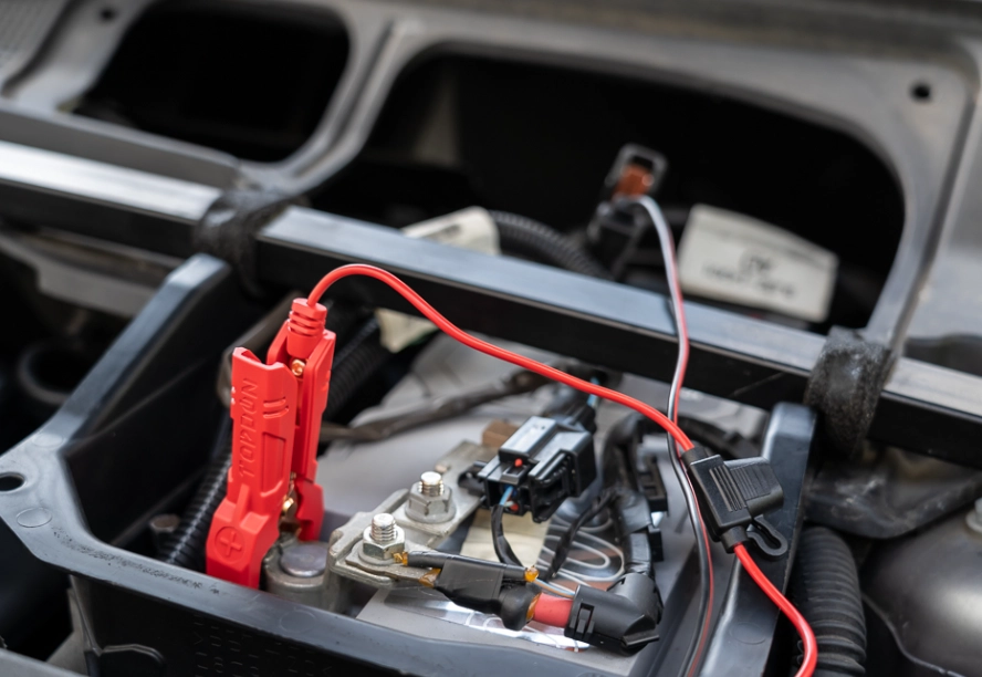 Car won 'T start but has power