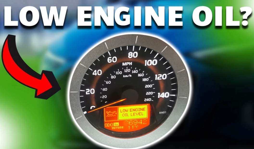 engine oil level low engine oil level low
